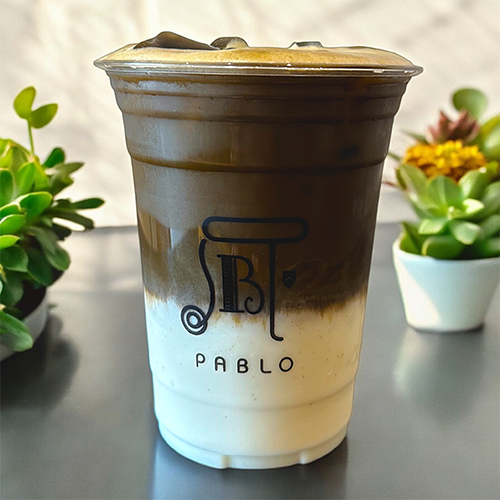 Hojicha Hazelnut Latte