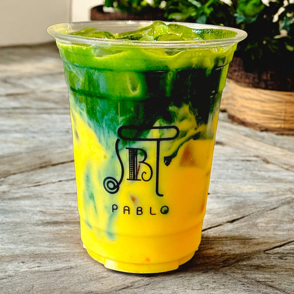 Matcha Mango Latte